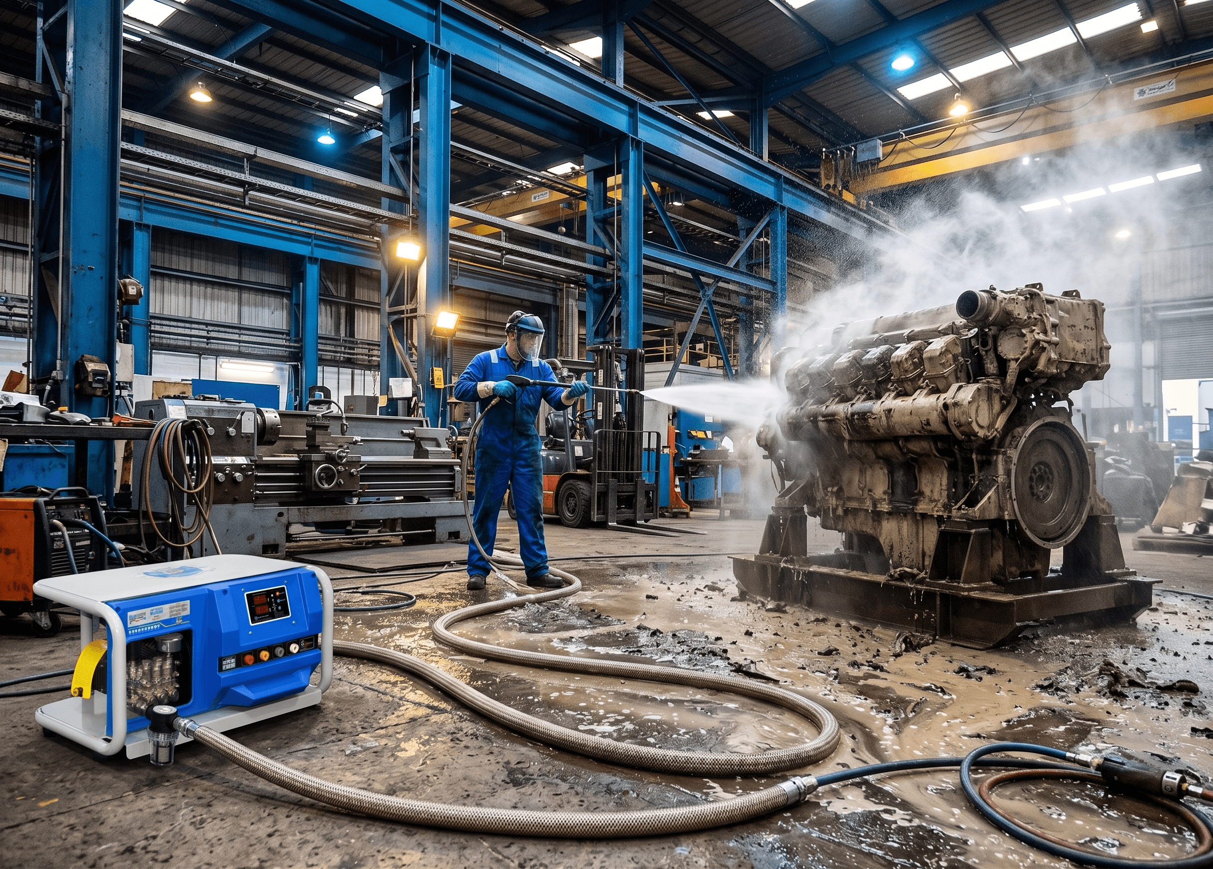 BlueShine manufacturing facility