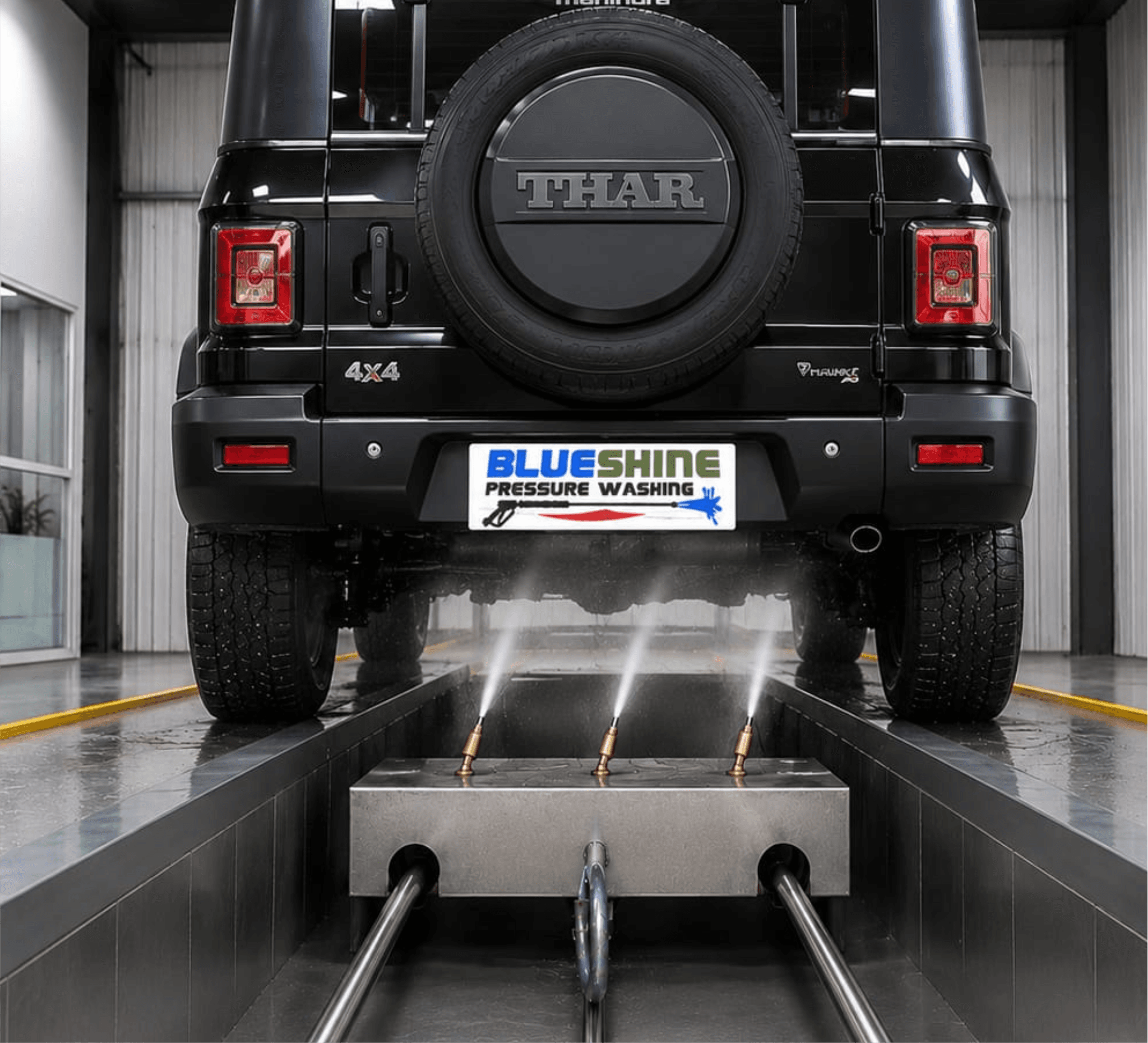 BLUESHINE 9 Nozzle Underbody Wash